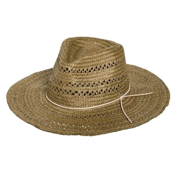 rag & bone Elle Perf Straw Fedora main image 9